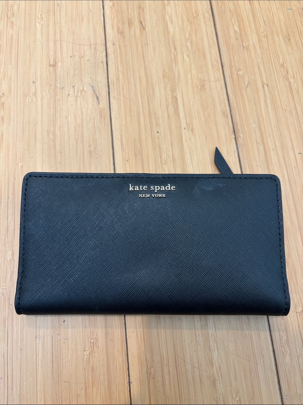Kate Spade Black Leather Wallet